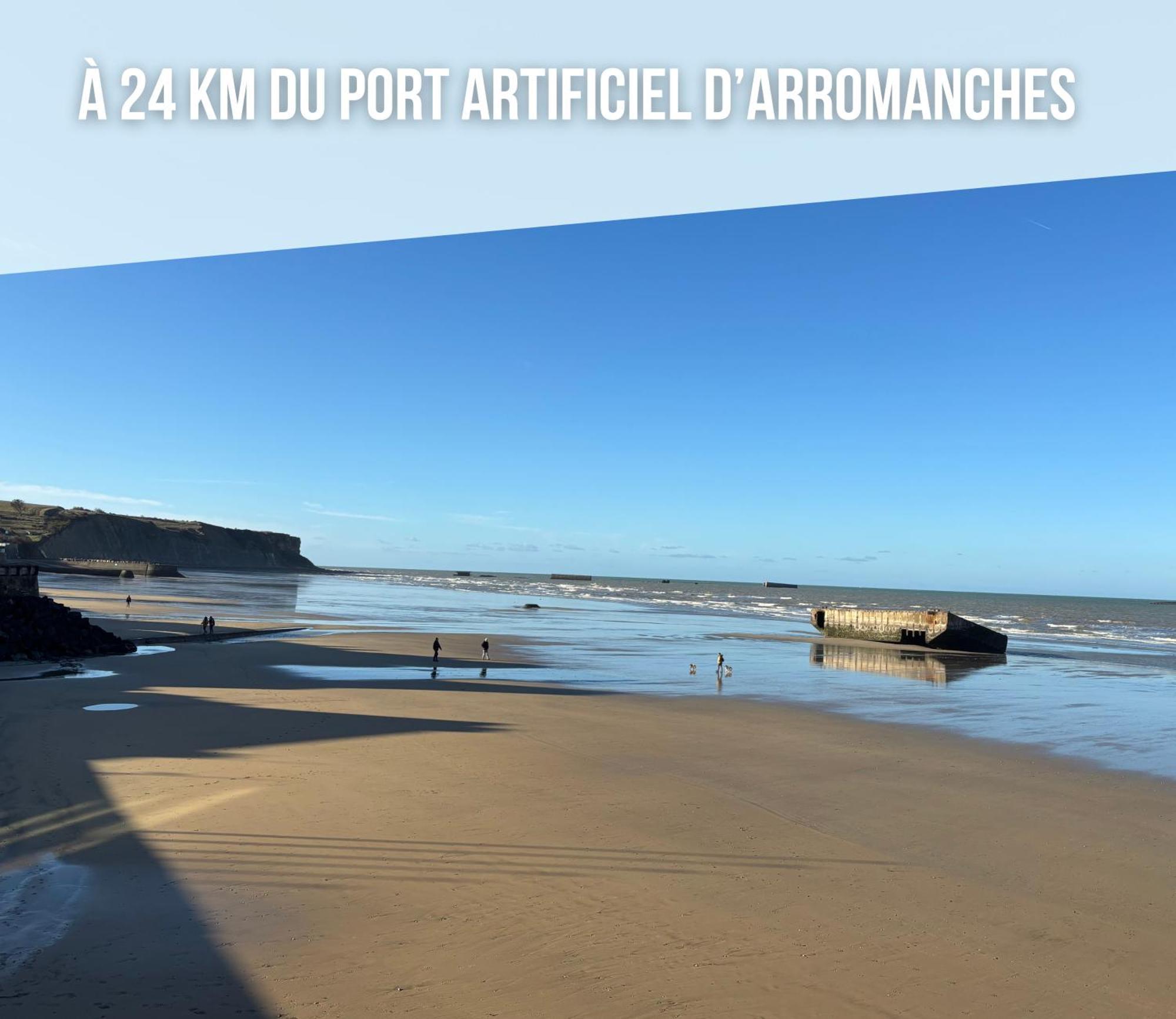 Le So Wild: Normandy Beach Retreat with Garden and Tennis Vierville-sur-Mer Exterior photo